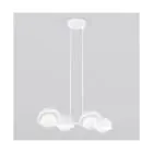 Emibig Suspension Luminaire Boom Acier Blanc | Convient pour 4x G9 - Max 8W