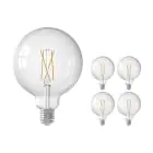 Lot 5x Calex Smart Tuya Wifi E27 Globe Filament 7.5W 1055lm - 818-830 Variable Blanc | Dimmable - Équivalent 75W 