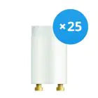 Lot 25x Osram Starter St 151 4-22W Longlife SERIE