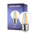 Noxion Lucent LED E27 Boule Filament Claire 2.5W 250lm - 827 Blanc Très Chaud | Dimmable - Équivalent 25W