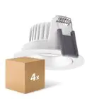 Lot 4x Ledvance LED  SPOT ADJUST Aluminium  8W 720lm 36D - 940 Blanc Froid | Diamètre 68mm - IP20 - Meilleur Rendu Des Couleurs -  Dimmable