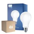 Lot 4x Philips Classic LED Ampoule E27 Poire Dépolie 17.5W 2452lm - 840 Blanc Froid | Équivalent 150W