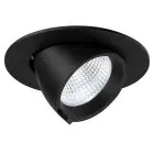 Noxion Spot LED Forza V2 Aluminium Noir 32W 3700lm 36D - 930-940-957 CCT | 160mm - Diamètre 145mm - Meilleur Rendu Des Couleurs