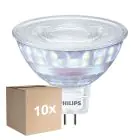 Lot 10x Philips Master Spot LED GU5.3 MR16 7.5W 621lm 36D - 922-927 Dim To Warm | Meilleur Rendu Des Couleurs - Dimmable - Équivalent 50W