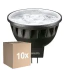 Lot 10x Philips Master Spot LED GU5.3 MR16 6.7W 460lm 24D - 940 Blanc Froid | Meilleur Rendu Des Couleurs - Dimmable - Équivalent 35W