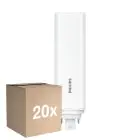 Lot 20x Philips CorePro PL-T LED Ampoule HF 18.5W - 840 Blanc Froid | 4-Pins - Équivalent 42W