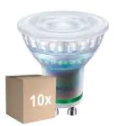 Lot 10x Philips Master LED Réflecteur GU10 PAR16 2.1W 375lm 36D - 827 Blanc Très Chaud | Équivalent 50W