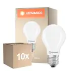 Lot 10x Ledvance Classic LED E27 Poire Dépolie 5.9W 806lm - 840 Blanc Froid| Équivalent 60W
