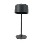 Eglo Lampe De Chevet Roccanova Acier Noir 2W 270lm - 830 Blanc Chaud | IP44 - Touch Dimmable - USB-C