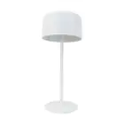 Eglo Lampe De Chevet Roccanova Acier Blanc 2W 270lm - 830 Blanc Chaud | IP44 - Touch Dimmable - USB-C