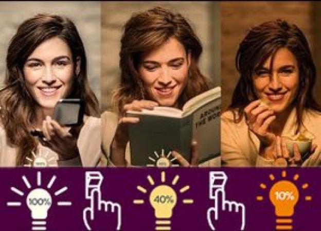 Philips SceneSwitch : 1 ampoule LED, 3 intensités, 0 variateur