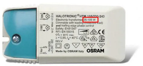 Transformateurs Osram 