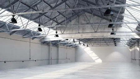 eclairage led entrepot