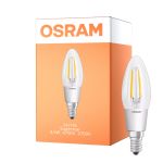 Osram Superstar Classic LED E14 Kaars Filament Helder 4W 470lm - 822-827 Dim To Warm | Dimbaar - Vervangt 40W