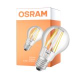 Osram Classic LED E27 Peer Filament 2.5W 525lm - 830 Zeer Warm Wit