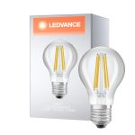 Ledvance Classic Superior LED Lamp E27 Peer Filament Helder 13.8W 1521lm - 927 Zeer Warm Wit | Beste Kleurweergave - Dimbaar - Vervangt 100W