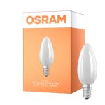 Osram LED Classic E14 Kaars Filament Mat 2.2W 470lm - 840 Koel Wit | Vervangt 40W