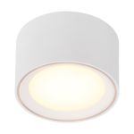 Nordlux Plafond Spot Fallon Metaal Wit 5.5W 500lm - 827 Zeer Warm Wit | IP20 - 3-Staps Dimbaar