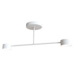 Emibig Plafondlamp Halo Staal Wit | Geschikt voor 2x GX53 - Max 8W