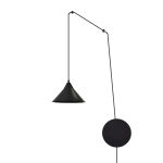 Emibig Hanglamp Abramo Staal Zwart | Geschikt voor 1x E27 - Max 15W