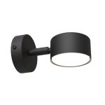 Emibig Wandlamp Sora Staal Zwart | Geschikt voor 1x GX53 - Max 12W