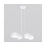 Emibig Hanglamp Boom Staal Wit | Geschikt voor 4x G9 - Max 8W