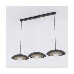 Emibig Hanglamp Skin Staal Zwart | Geschikt voor 3x G9 - Max 8W