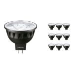 Voordeelpak 10x Philips Master LED Spot GU5.3 MR16 6.7W 440lm 36D - 930 Warm Wit | Beste Kleurweergave - Dimbaar - Vervangt 35W