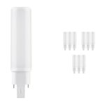Voordeelpak 10x Osram Dulux-D LED  6W - 830 Warm Wit | 2-Pin - Vervangt 13W