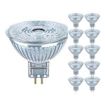 Voordeelpak 10x Osram Performance LED Spot Reflector GU5.3 MR16 5W 345lm 36D - 927 Zeer Warm Wit | Beste Kleurweergave - Dimbaar - Vervangt 35W