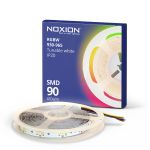 Noxion LED Strip Naga 5 Meter 24V - 90LEDs/m - 12W/m - RGBW - 930-965 Afstembaar Wit | 12mm - IP20 - Beste Kleurweergave - SMD2835+SMD5050