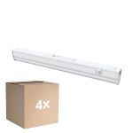 Voordeelpak 4x Noxion LED Montagebalk Batline V2.0 4W 480lm - 830-865 CCT | 30cm