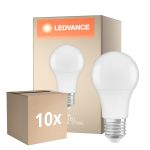 Voordeelpak 10x Ledvance Classic LED E27 Peer Mat 8.8W 806lm - 827 Zeer Warm Wit | Daglicht Sensor - Vervangt 60W