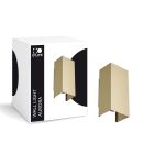 D'Lite Wandlamp Aurora Aluminium Goud Up & Down 6.5W 500lm - 830-840 CCT | IP54