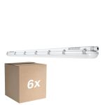 Voordeelpak 6x Ledvance LED Waterdichte Montagebalk Vochtbestendig Value 25W 3000lm - 840 Koel Wit | 150cm