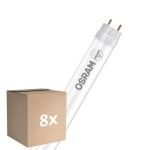 Voordeelpak 8x Osram LED Buis T8 (EM/Mains) Standard Output 10W 1080lm - 830 Warm Wit | 90cm - Vervangt 30W