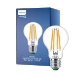 Philips MASTER LED Lamp Ultra Efficient E27 Peer Helder 4W 840lm - 827 Zeer Warm Wit | Vervangt 60W