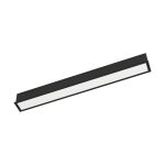 Eglo Inbouw Licht Salitta Aluminium Zwart 14W 1680lm - 830 Warm Wit | IP65