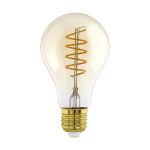 Eglo LED E27 Peer Amber Filament 7W 700lm - 820-830 Afstembaar Wit | Dimbaar - Vervangt 60W