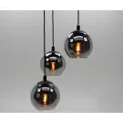 Eglo Pendelarmatuur Ariscani Staal Zwart | Geschikt voor 3x E27