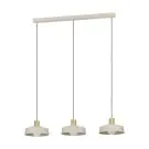 Eglo Hanglamp Valdiola Staal Geschuurd | IP20 - Geschikt voor 3x E27 