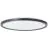 Brilliant Brennan Plafondlamp Kunststof Zwart Wit 13W 2000lm - 840 Koel Wit | 294mm - IP44 - 3-Staps Dimbaar