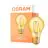 Osram Vintage 1906 LED E27 Peer Filament Goud 7.5W 865lm - 825 Zeer Warm Wit | Vervangt 60W