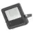 Ledvance Smart+ Wifi LED Floodlight Donker Grijs 10W 630lm 100D - 830 Warm Wit | IP65 - Dimbaar - RGBW - Symmetrisch