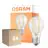 Voordeelpak 6x Osram LED Superstar E27 Peer Filament Helder 7.5W 1055lm - 940 Koel Wit | Beste Kleurweergave - Dimbaar - Vervangt 75W