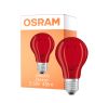 Osram LED Star Classic Decor E27 Peer Filament Mat 2.5W 45lm - Rood | Vervangt 7W