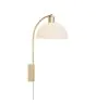Nordlux Ellen 20 Wandlamp Metaal en Glas Messing | Geschikt voor E14