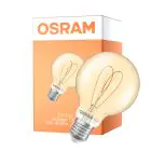 Osram Vintage 1906 LED E27 Globe Filament Heart Goud 8W 806lm - 922 Zeer Warm Wit | Beste Kleurweergave - Dimbaar - Vervangt 60W