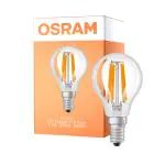 Osram LED Classic LED E14 Peer Filament Helder 1.2W 255lm - 840 Koel Wit | Vervangt 25W