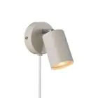 Nordlux Explore Wandlamp Metaal Beige | Geschikt voor GU10